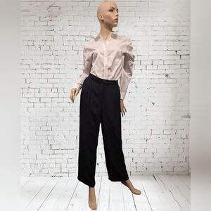 Chicos Classic Tailored White Button-Up Shirt No Iron Cotton SZ 1